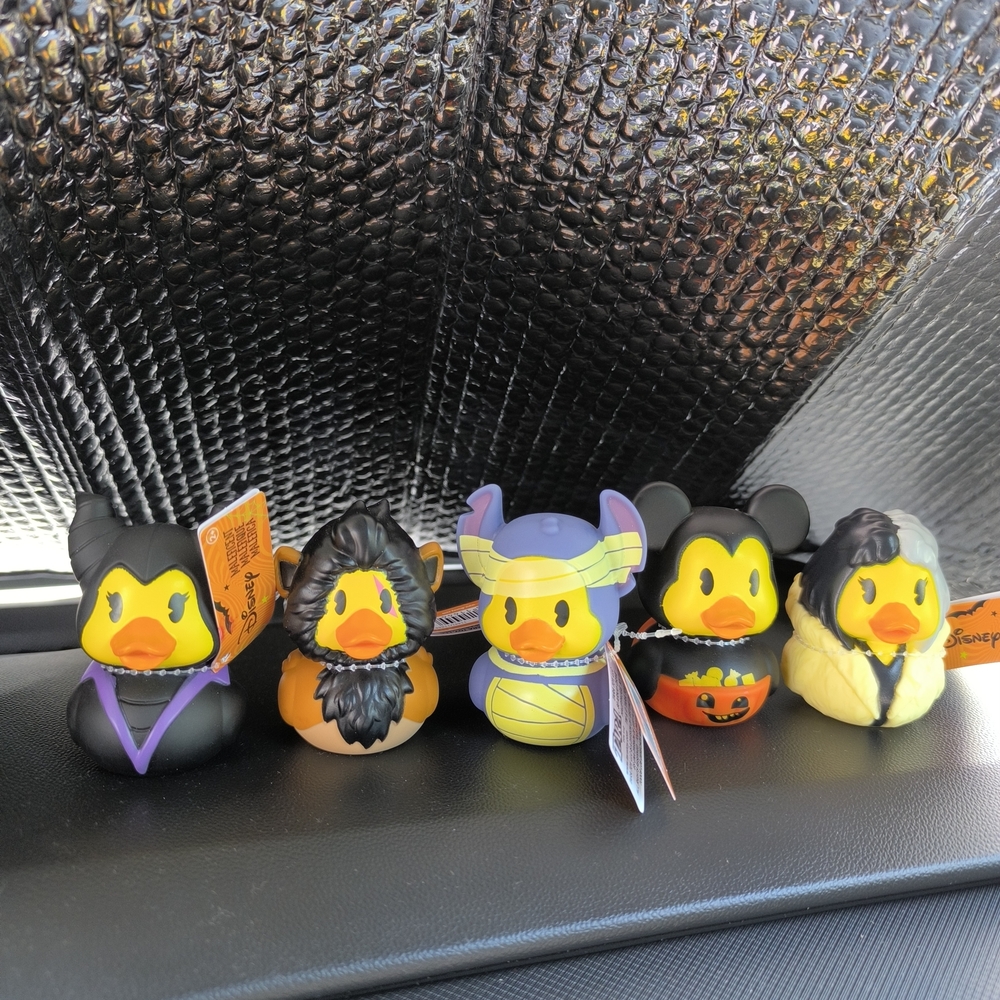 Disney Villains Colorful Rubber Duck Collection